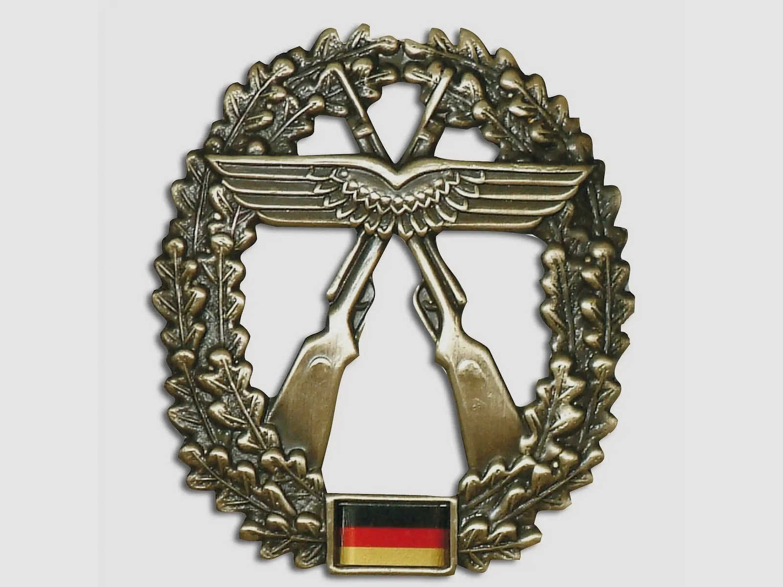 Fritzsch Abzeichen BW Barett Luftwaffensicherungspers.