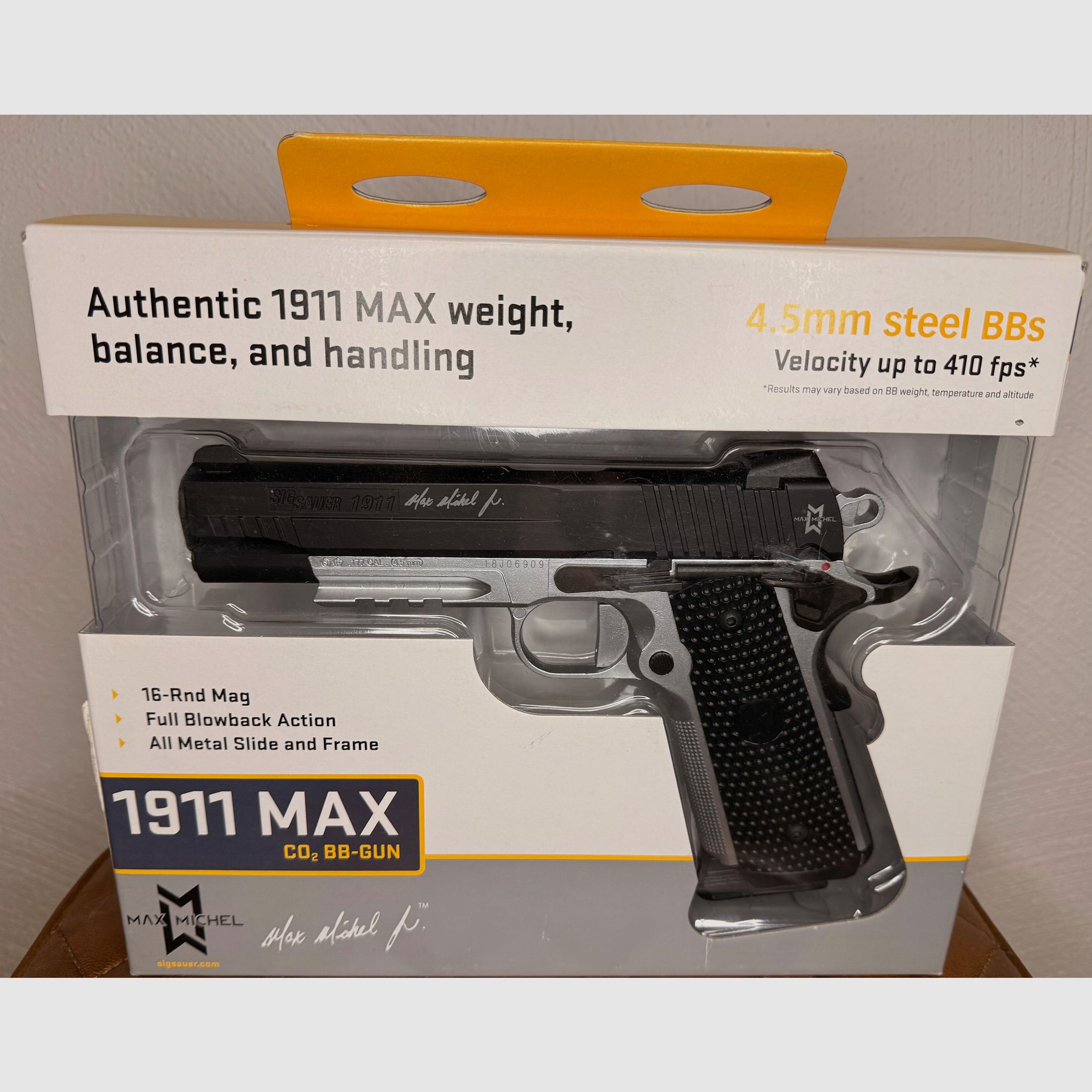 Sig Sauer 1911 Max Michel 4,5mm