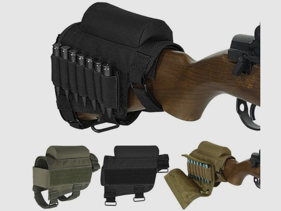 Stock extension / Stock magazine black universally compatible