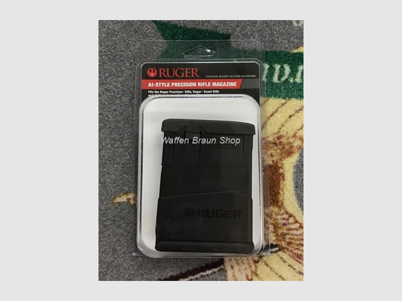 Ruger Magazin 10 Schuss Precision Rifle AL-Style Kal. .308 Win, .243 Win, 6,5 Creedmore