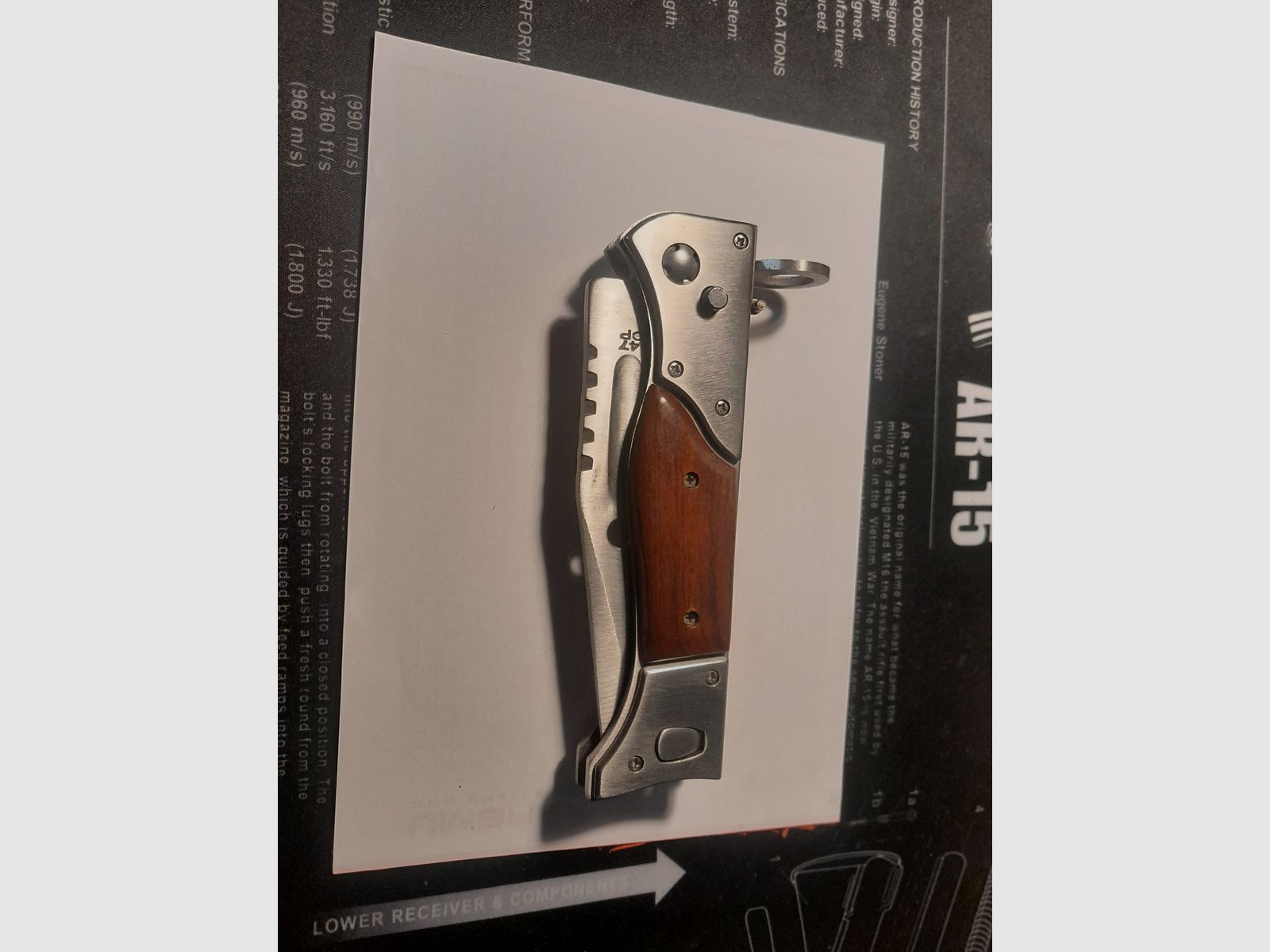 Ak 47 bayonet replica, knife