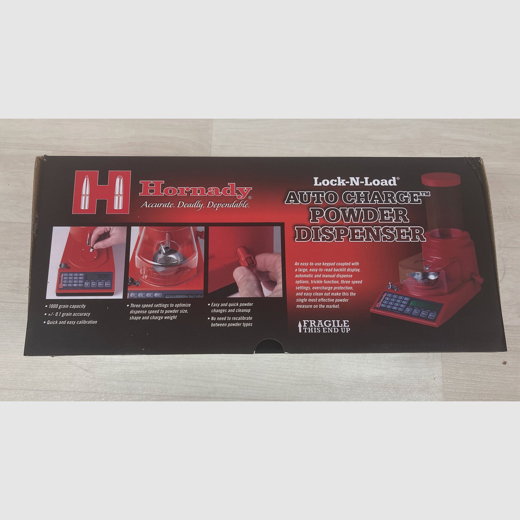 Hornady Lock-n-load Auto Charge Pulverspender, neu, OVP