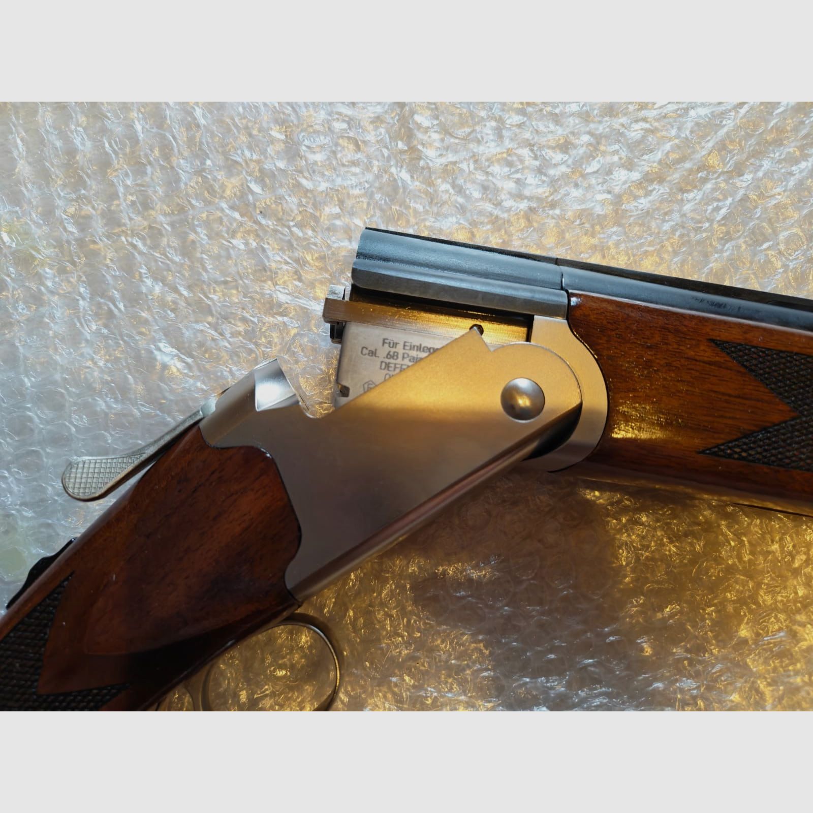 MWM STEEL HUNTER .68 home defense Pepperball / Paintball double-barrel shotgun / double-barrel shotgun "Sawed off" SPECIAL EDITION / UNIQUE with stainless steel receiver | NEW