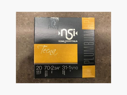 NOBEL SPORT cartuchos TECNA 20 PB 0