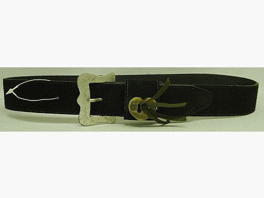 Damen Gürtel 84 cm Länge - Farbe: schwarz