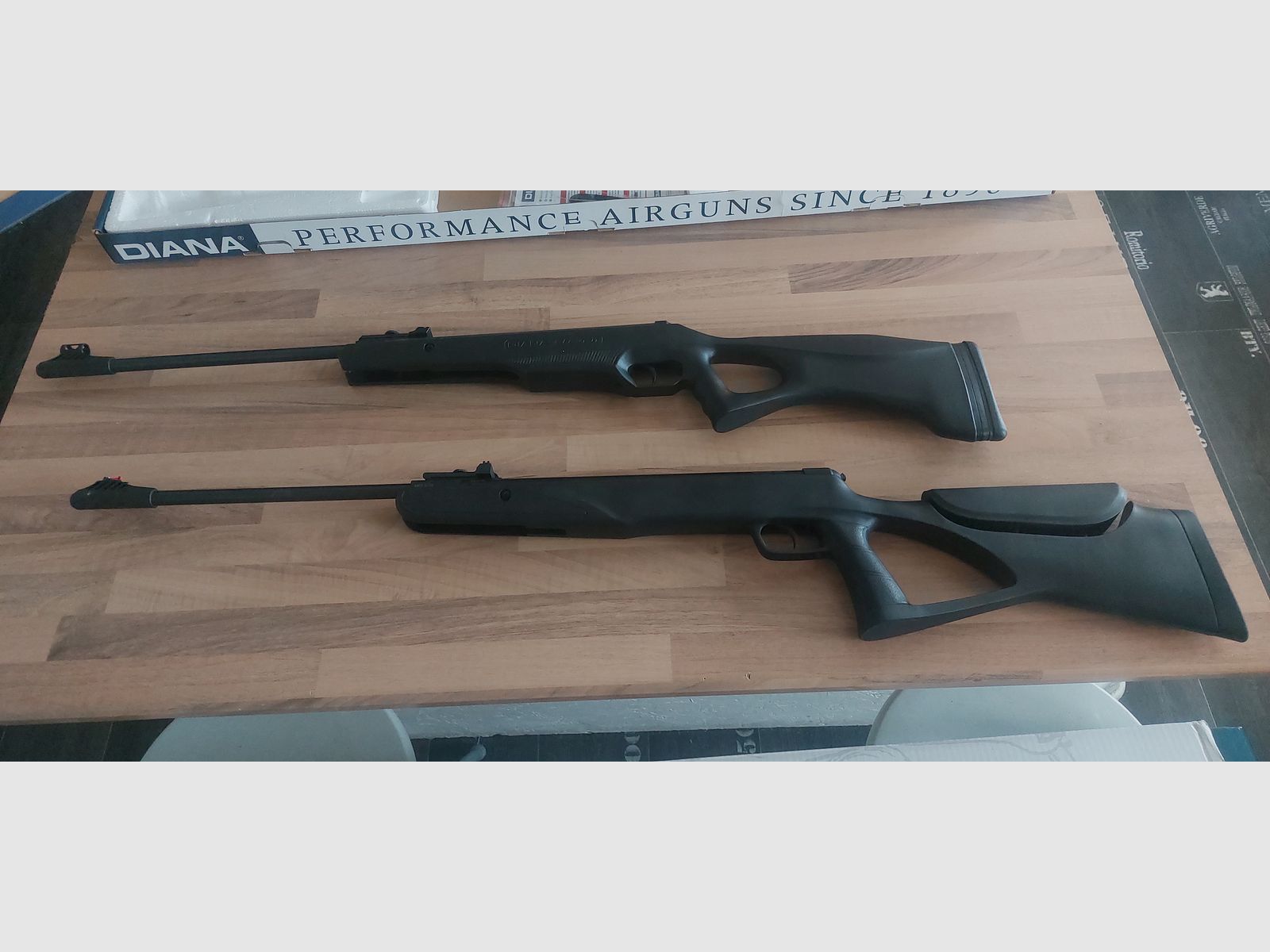 SPRZEDAJĘ 2 karabiny pneumatyczne marki Diana Diana eleven 4.5mm i Diana two sixty w kal. 5.5mm