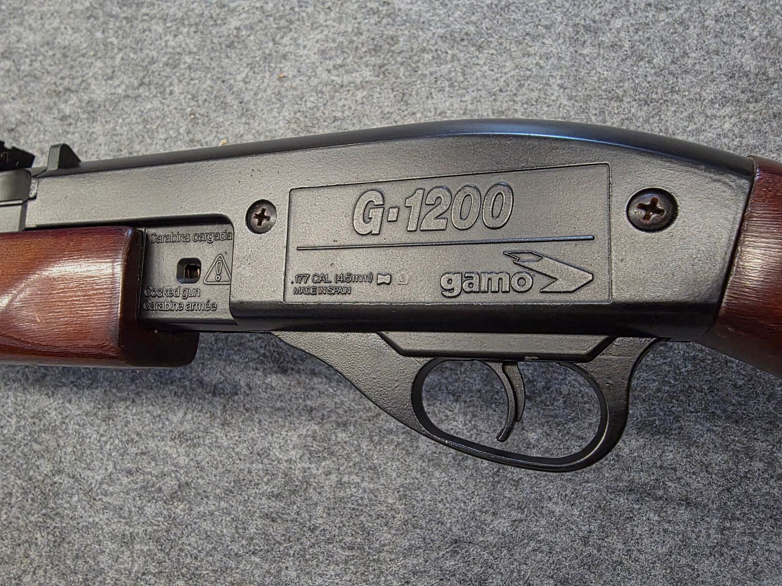 Gamo 1200 Vorderschaft Repetierer CO2 Gewehr Kal. 4,5mm Diabolo