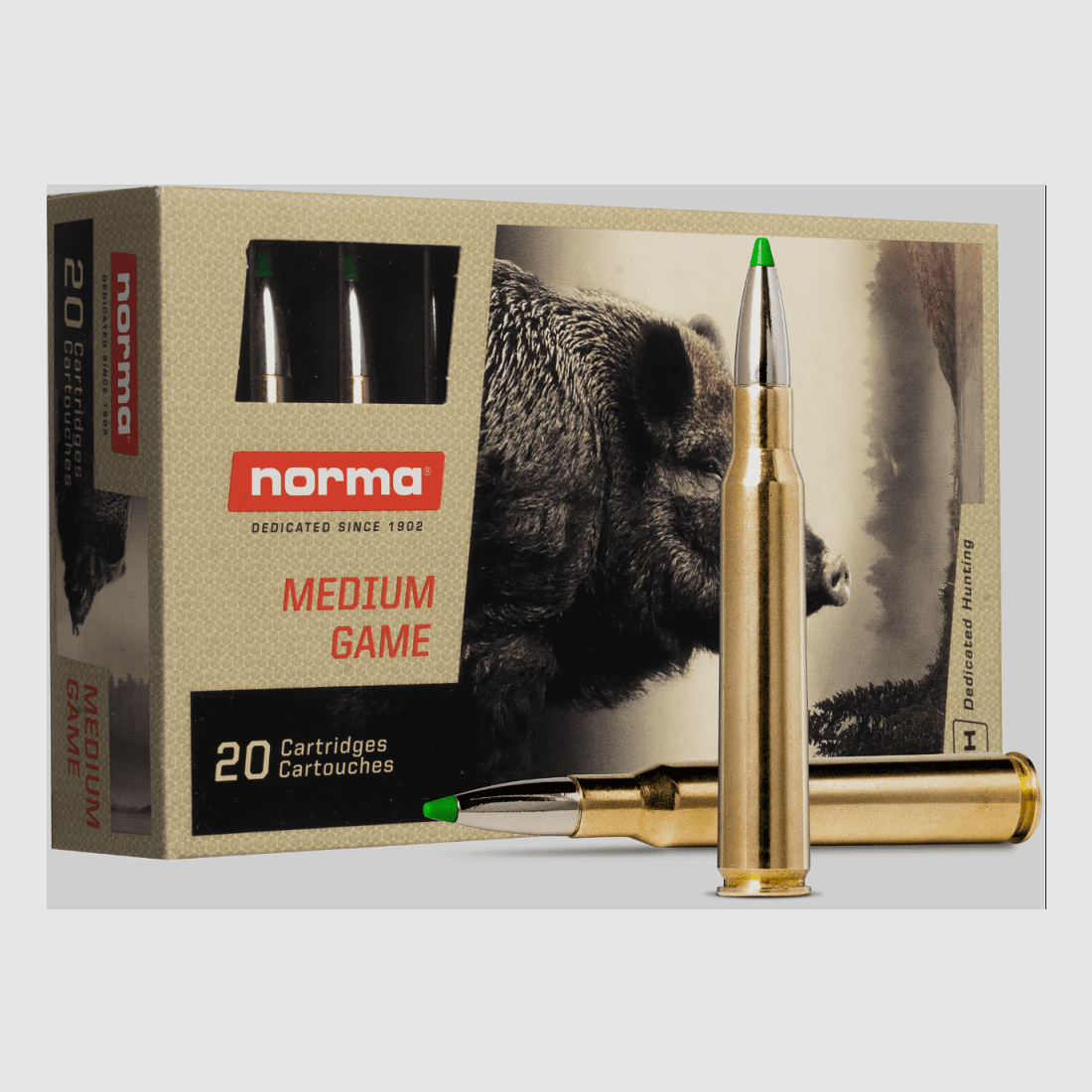 Norma 7x64 ECOSTRIKE 9.1 g 140 gr - 20 pcs