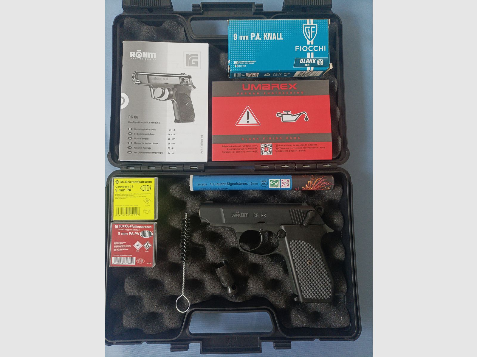 Röhm RG88 New Unfired 9mm P.A.K.
