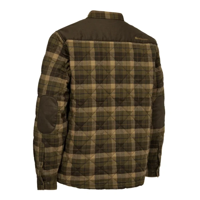 DEERHUNTER Elbert giacca imbottita Brown Check (5684-55684), immagine 2 di 3