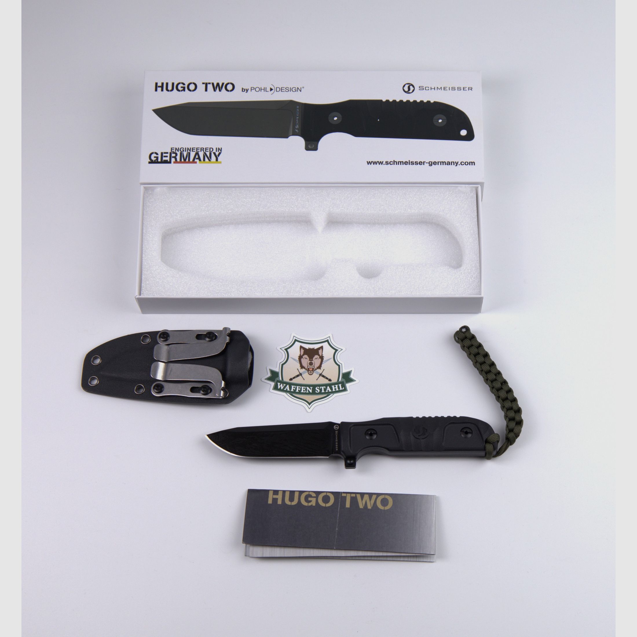 Schmeisser HUGO TWO Taktik-Messer / TAC KNIFE - UVP: 149,00 €