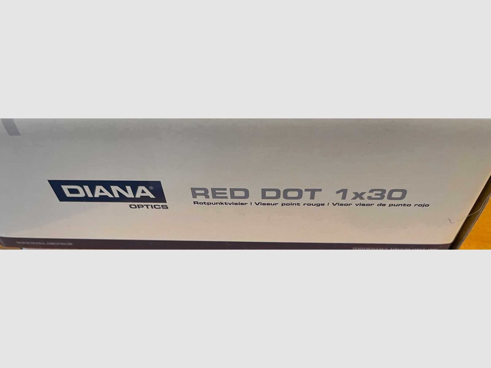 Diana Red Dot Leuchtpunktvisier 1 x 30 mit 2-teiliger Montage