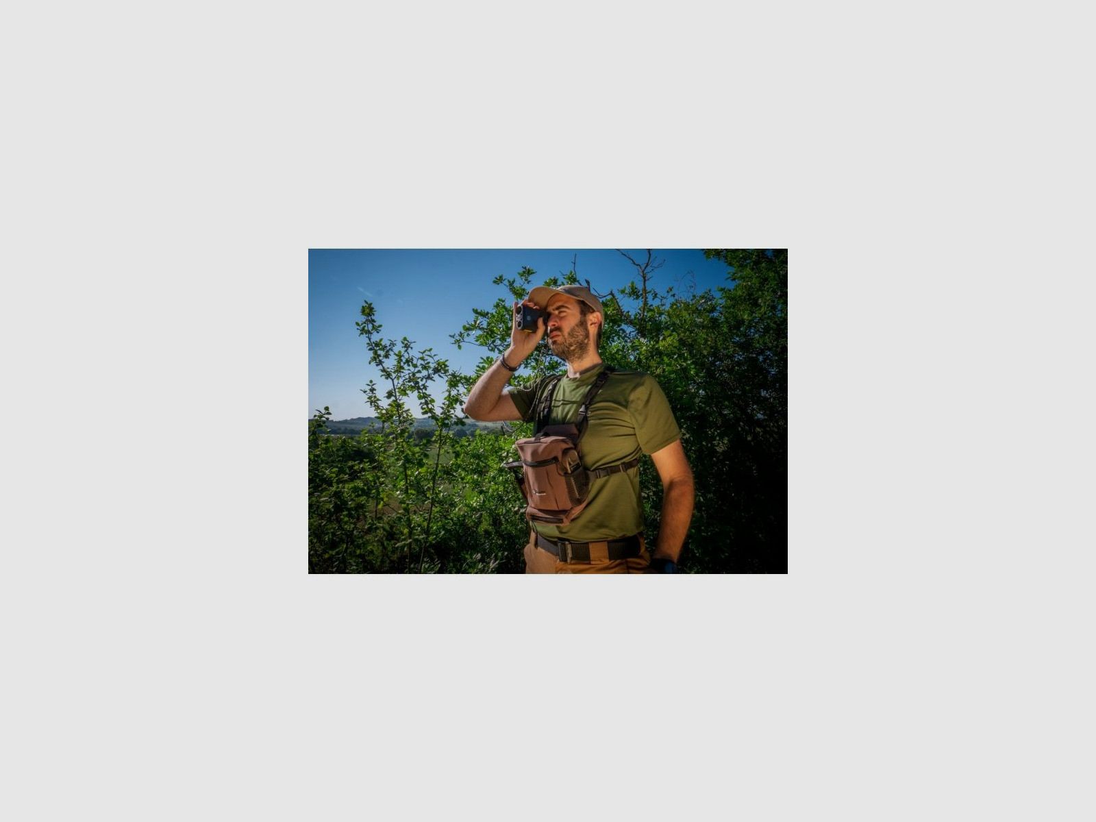 Bino-Harness-Tasche für Ferngläser mit Harness und Entfernungsmesser Bergara, Bild 11 von 17
