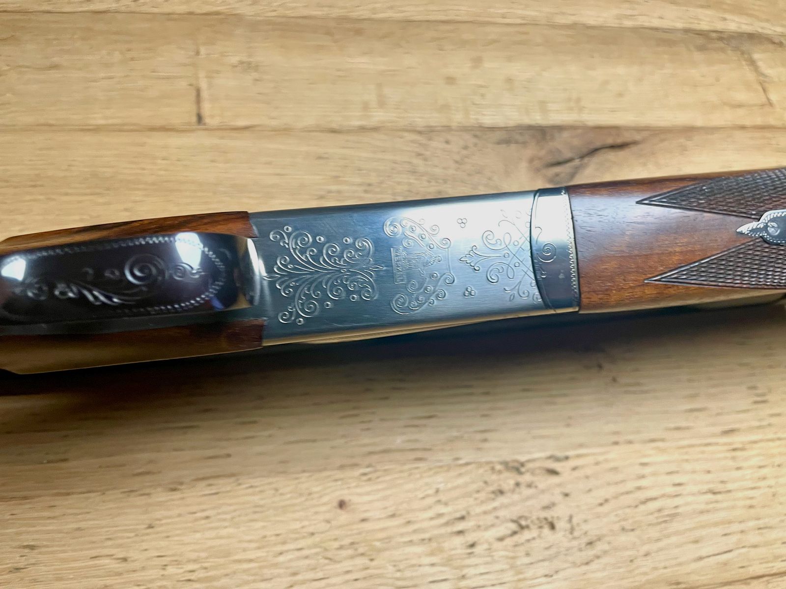 Bockdoppelbüchse Gebr. Merkel Suhl - Kaliber: 9,3x74R inkl ZF Zeiss Diavari ZM 2,5-10x48