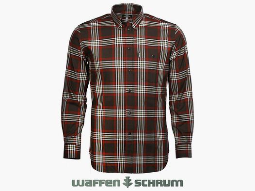 Chemise Foresta à carreaux olive