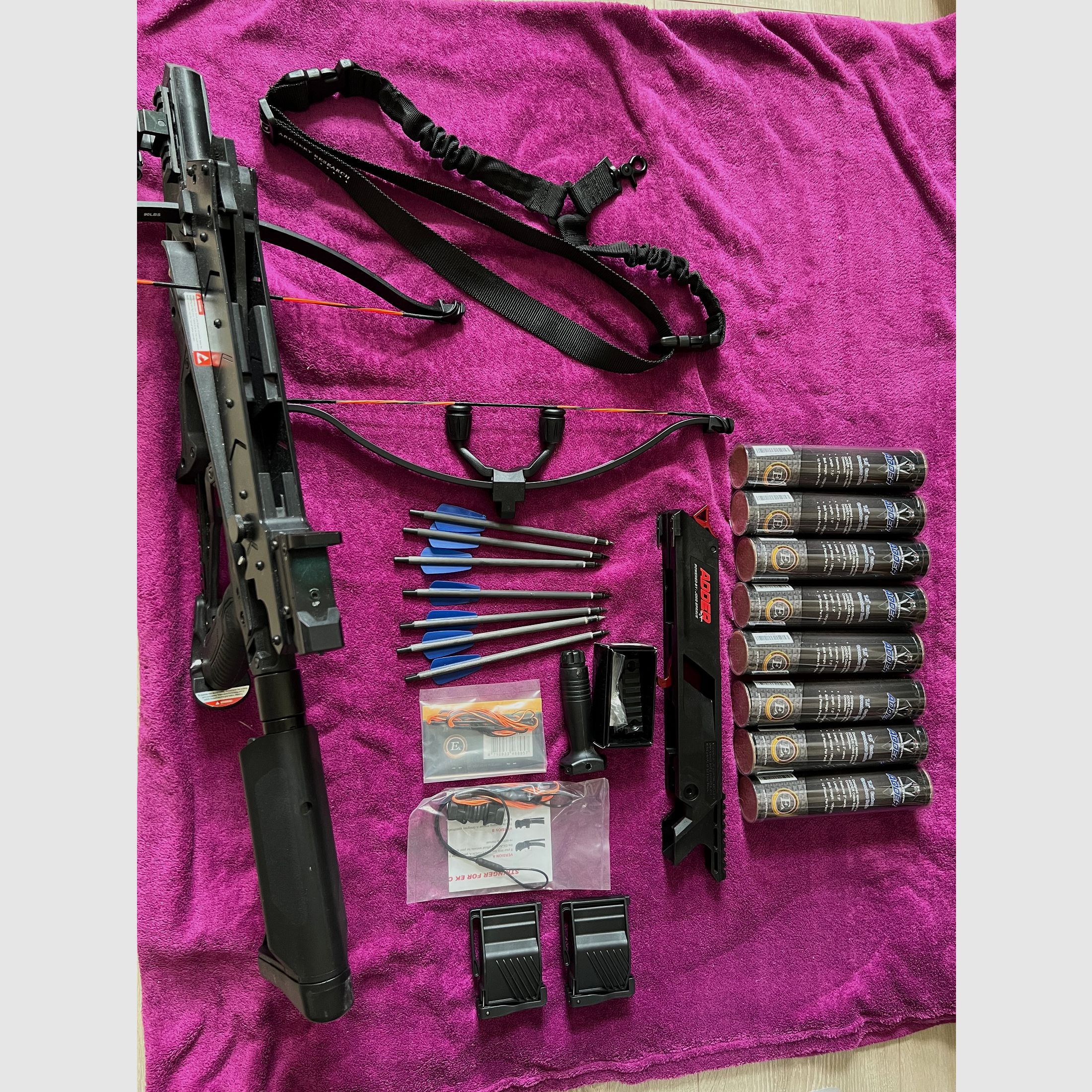 Ballesta Cobra Adder 7 disparos cargador