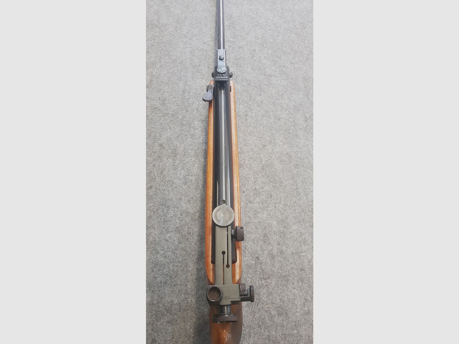 Sehr altes Weihrauch HW55 T  mit Tiroler Walnussschaft Knicker Luftgewehr  ohne F-Zeichen aus den 60iger Jahren cal. 4,5mm Diabolo