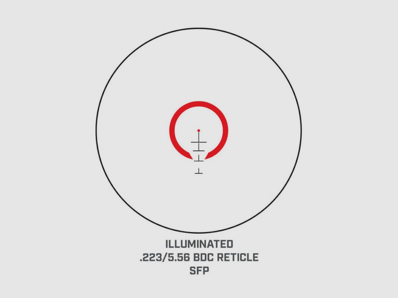 Bushnell AR Optics 1-6x24 LPVO Zielfernrohr Beleuchtet