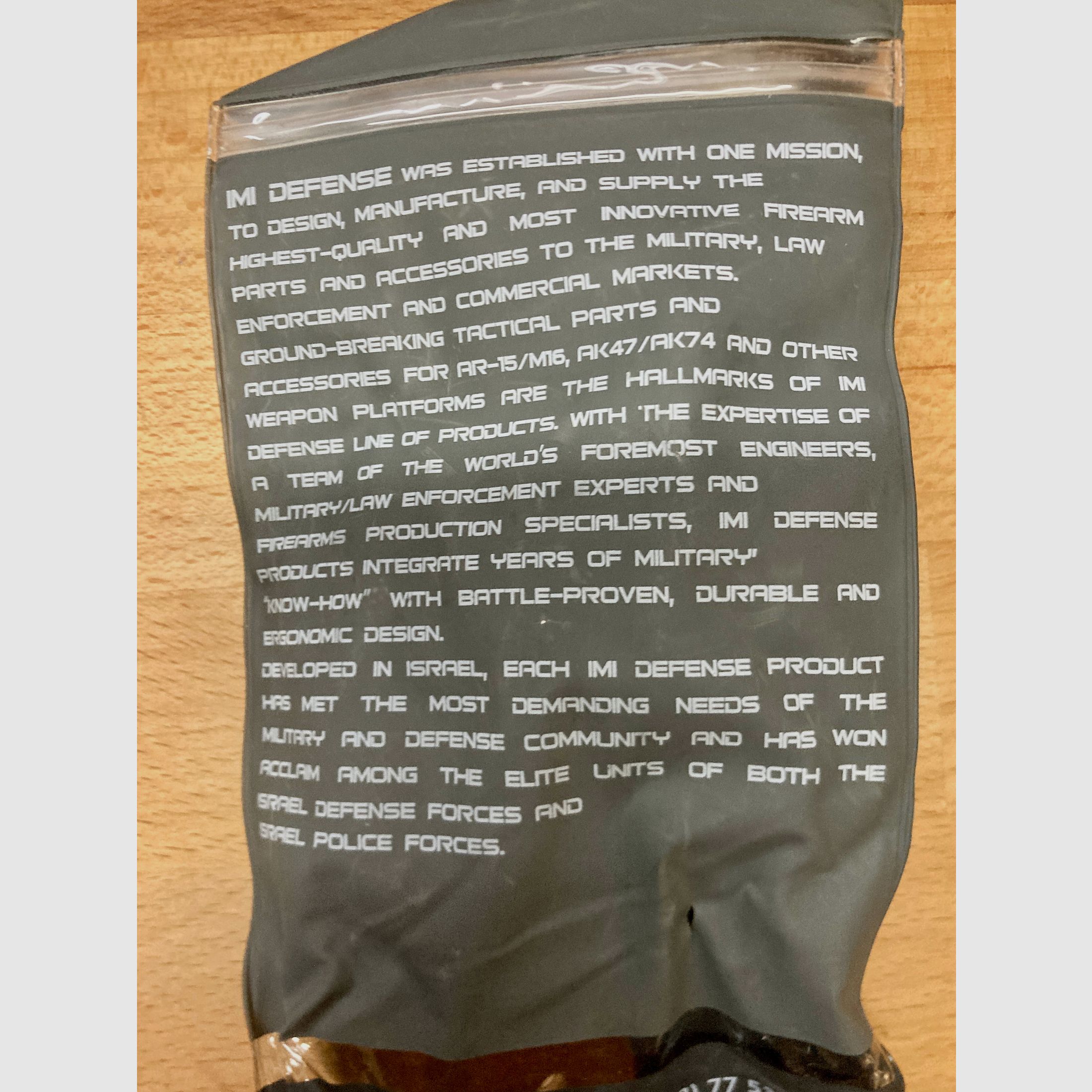 IMI Defense Kidon Anschlagschaft für CZ P07 / P09 / Shadow 1 / Shadow 2