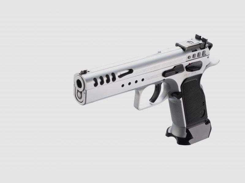 TANFOGLIO pistola Mod. Limited HC Custom 9mmLuger cromata, immagine 3 di 4