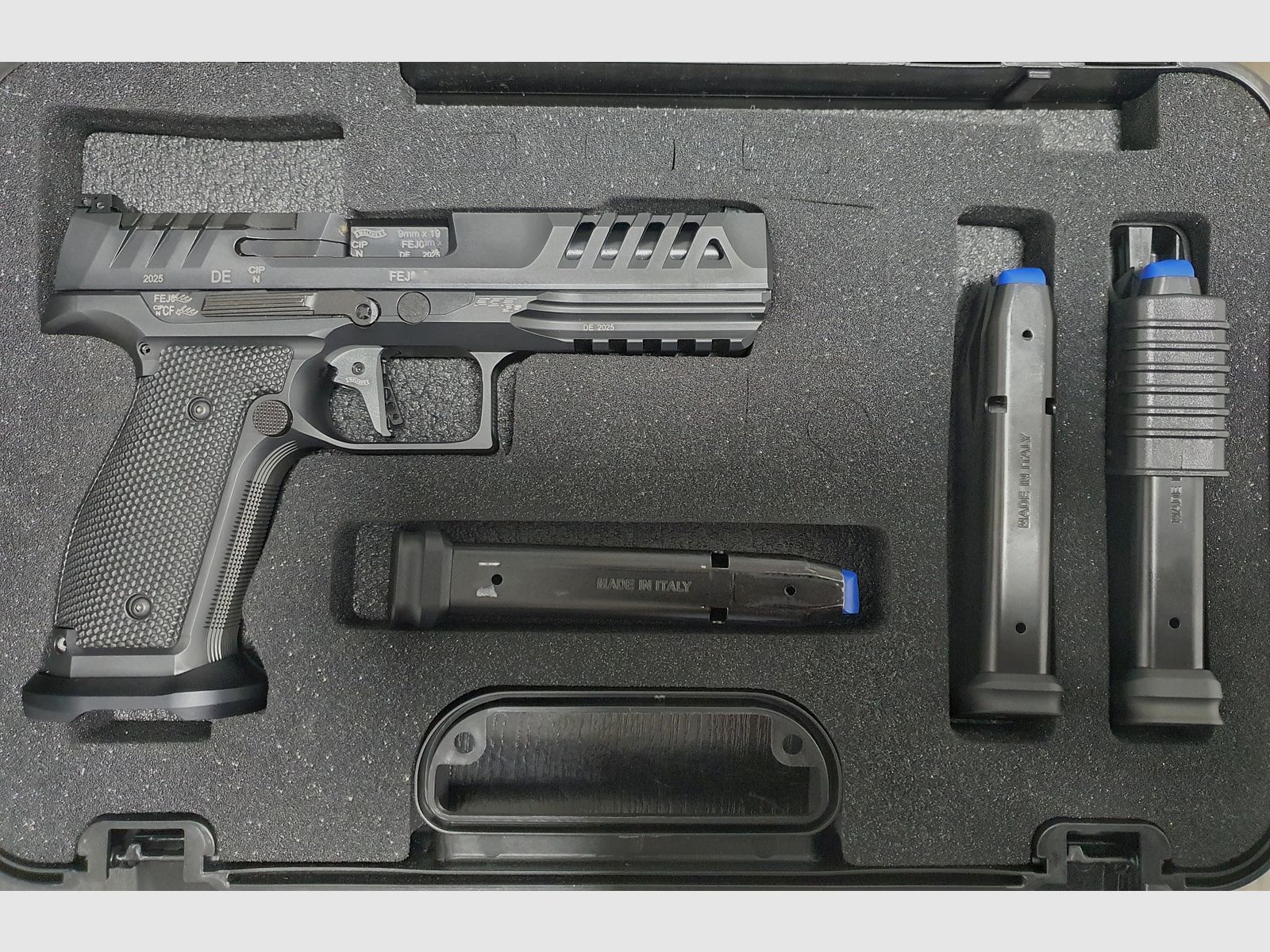 Walther PDP SF FS Match 5" - stan bardzo dobry, w tym 600 sztuk amunicji