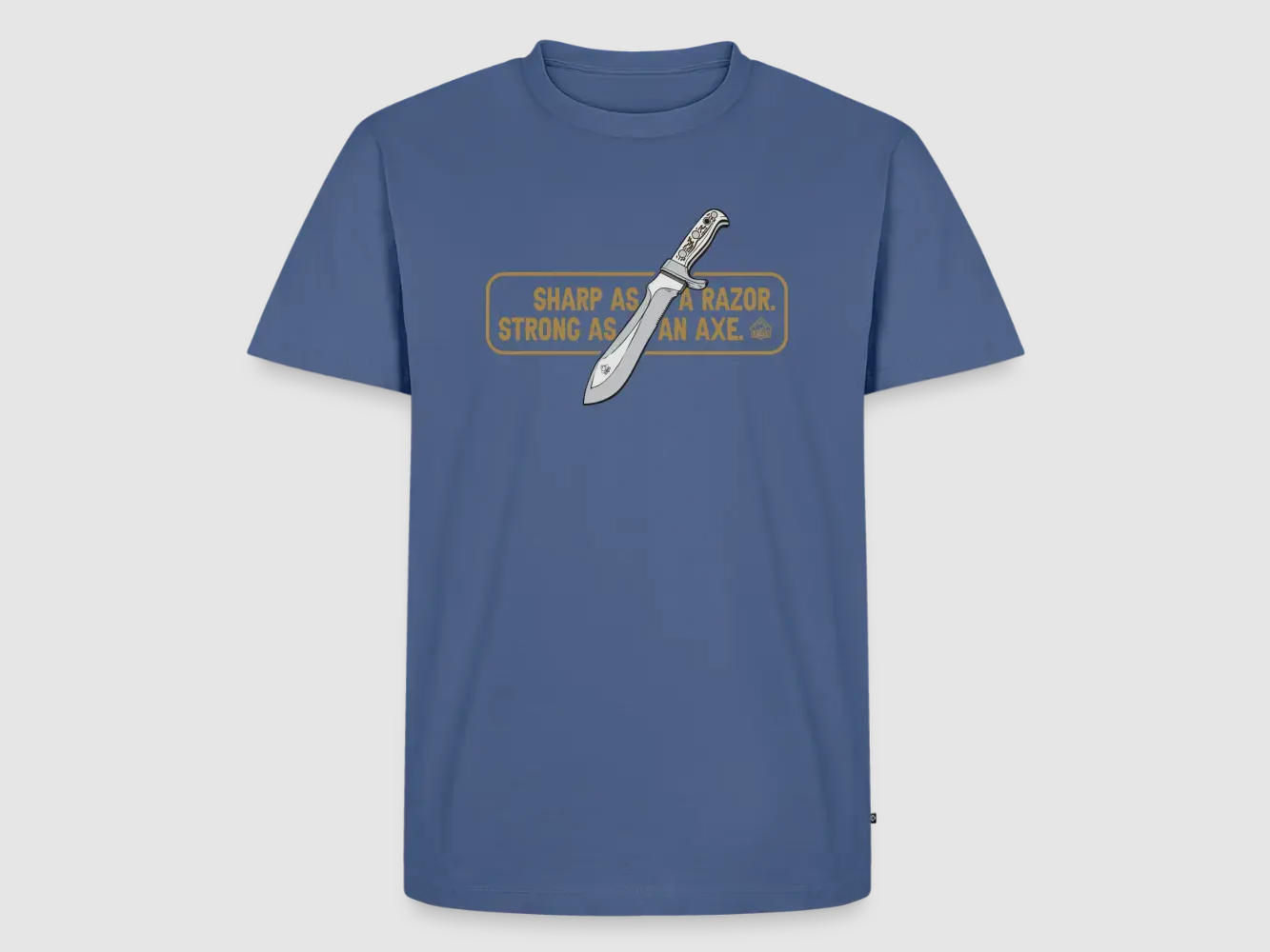 PUMA Men´s Premium T-Shirt "White Hunter Sharp & Strong"