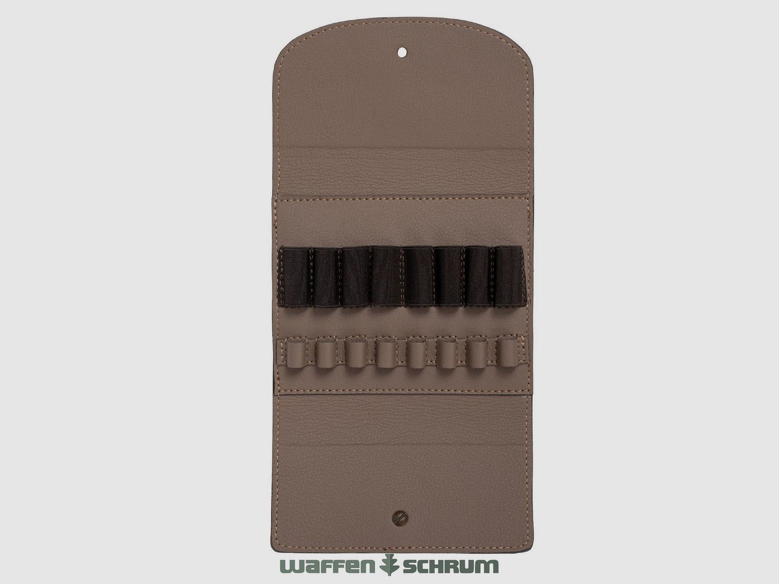 Sauer cartridge case leather 8 bullet cartridges