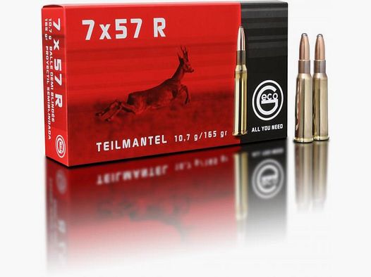 Geco 7x57 R Teilmantel 10,7g 165grs