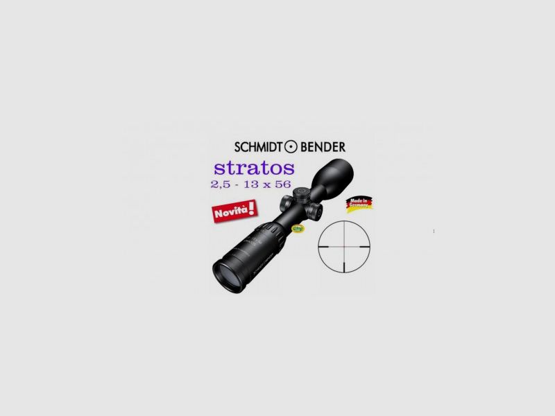 SCHMIDT & BENDER 2,5-13 X 56 Stratos LM FD7