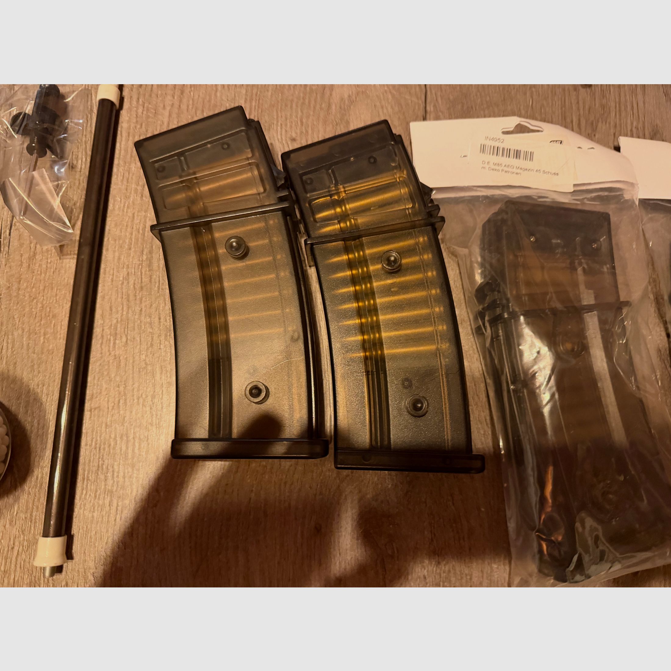 H&K G36C Softair 0,5J AEG + Zubehör