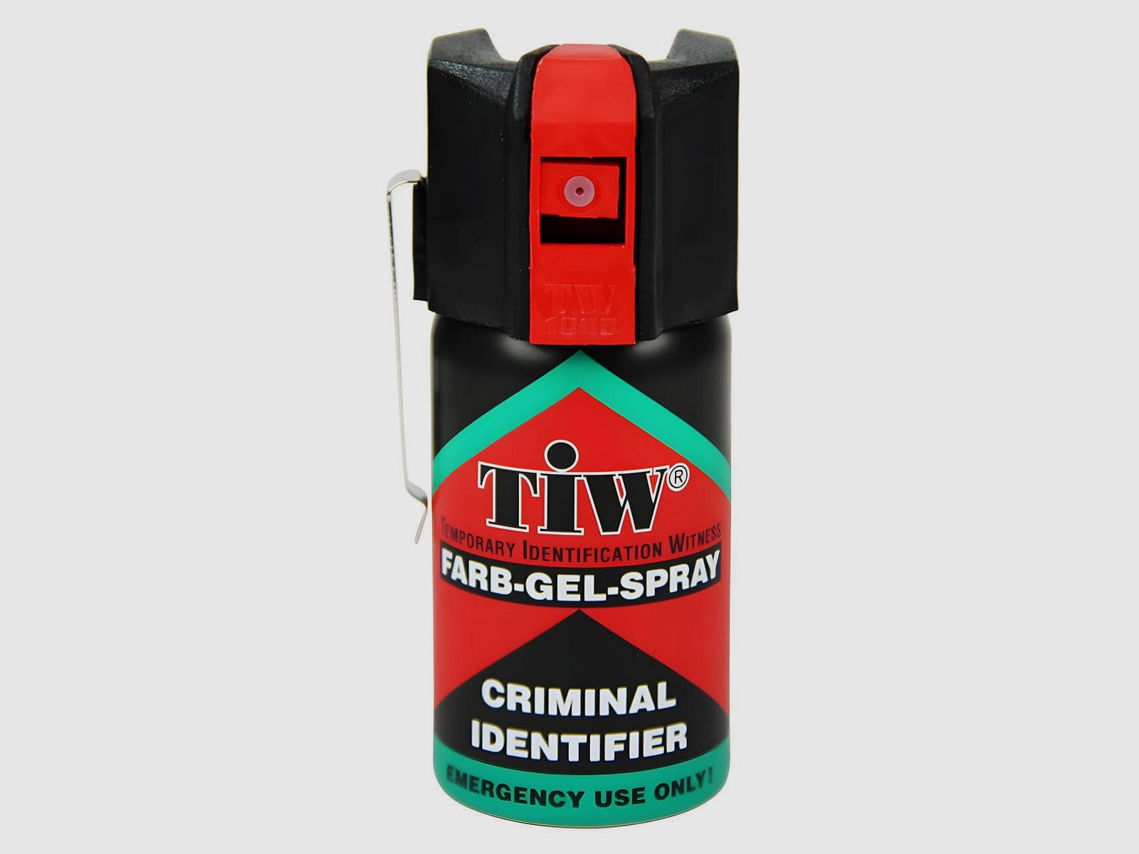 Identificatore criminale - Spray gel rosso 40 ml Jet Man