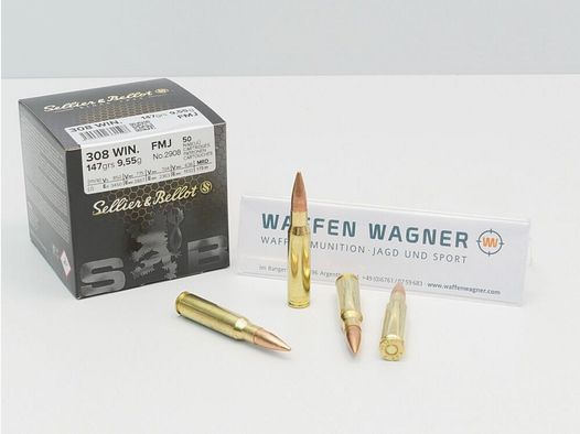 Sellier&Bellot FMJ 147 grs. A50 Sonderangebot