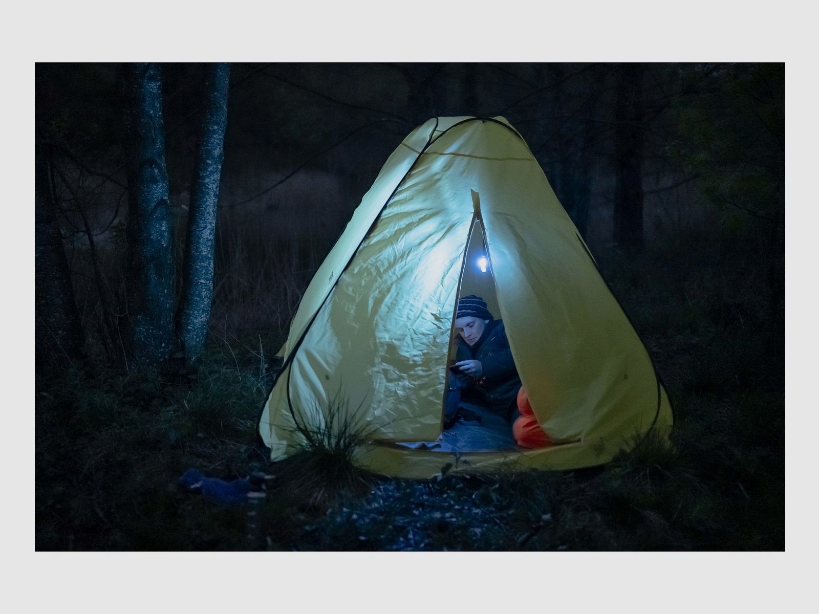 UV Stirnlampe | Taschenlampe Armytek Crystal (Grey Onyx) – für Jagd / Outdoor / Camping, Bild 8 von 12