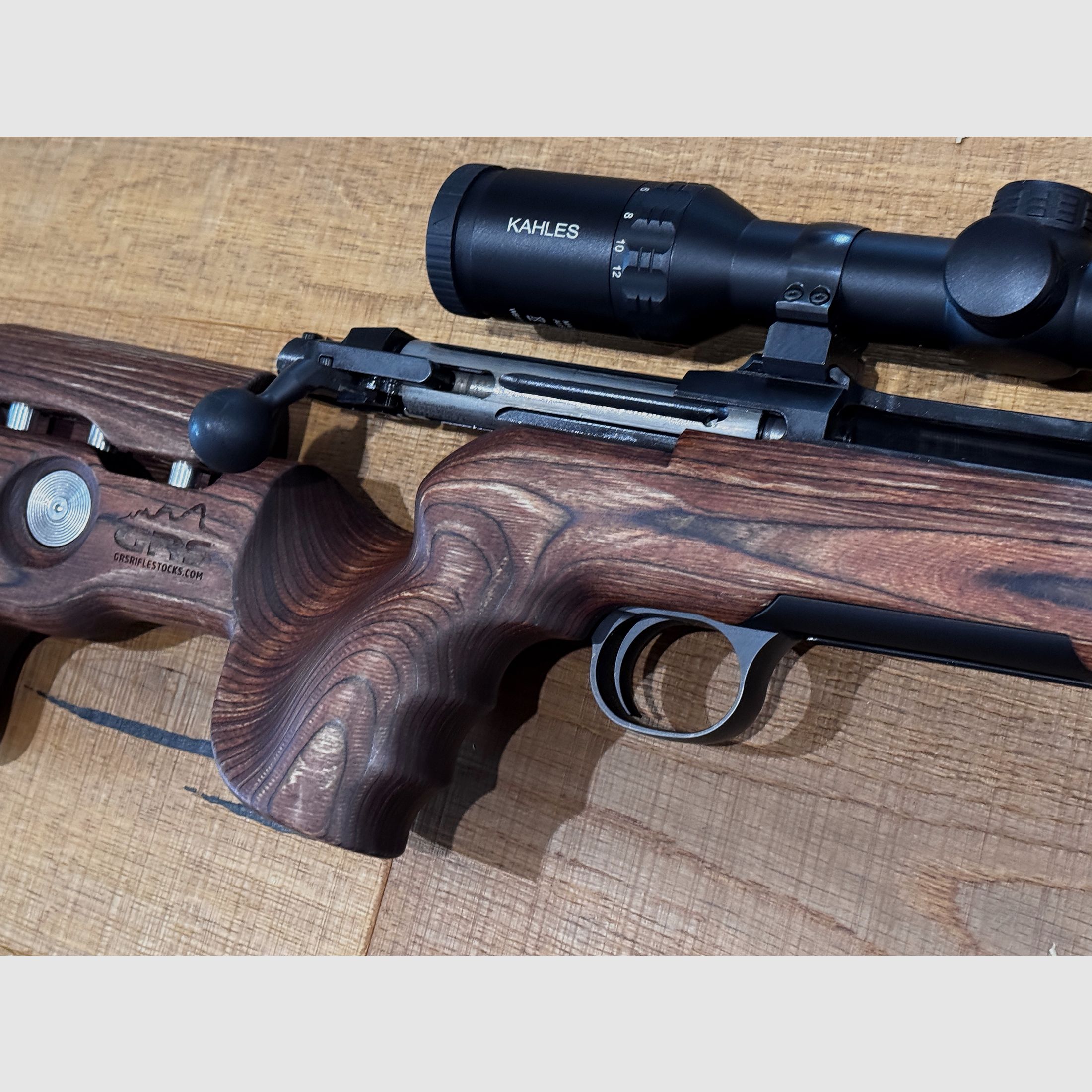 Acción de acero HS .308 Win completa con culata GRS