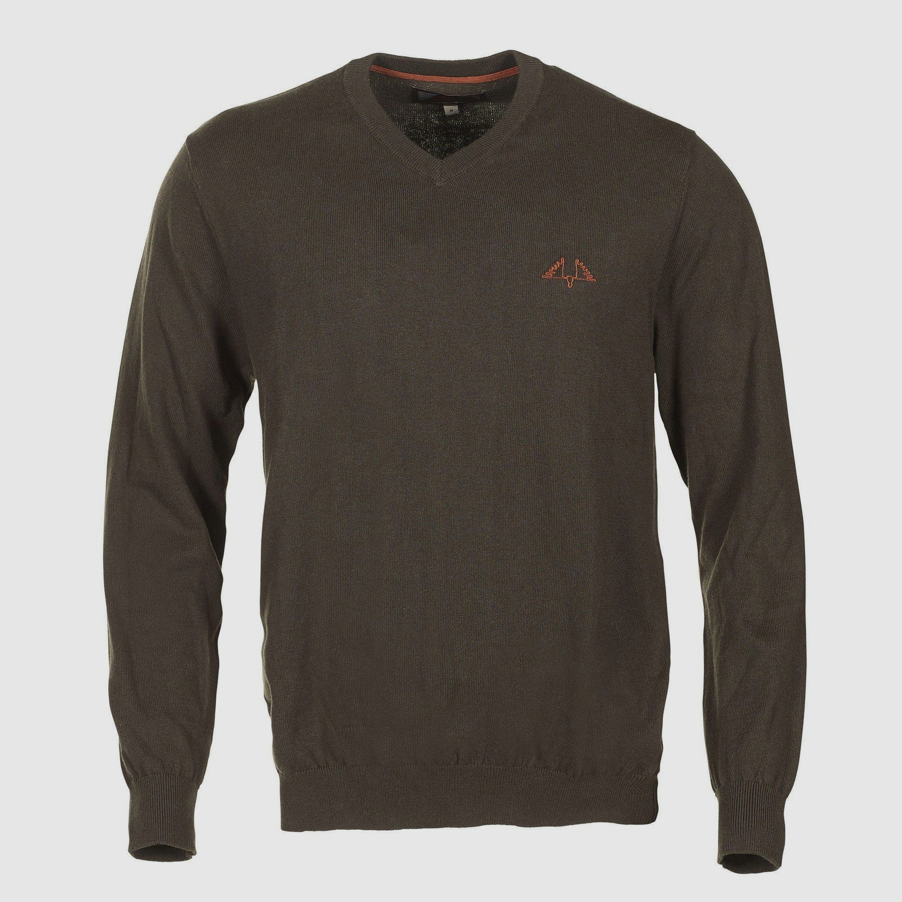 Swedteam Crest V-Neck Pullover Herren Swedteam Grün M