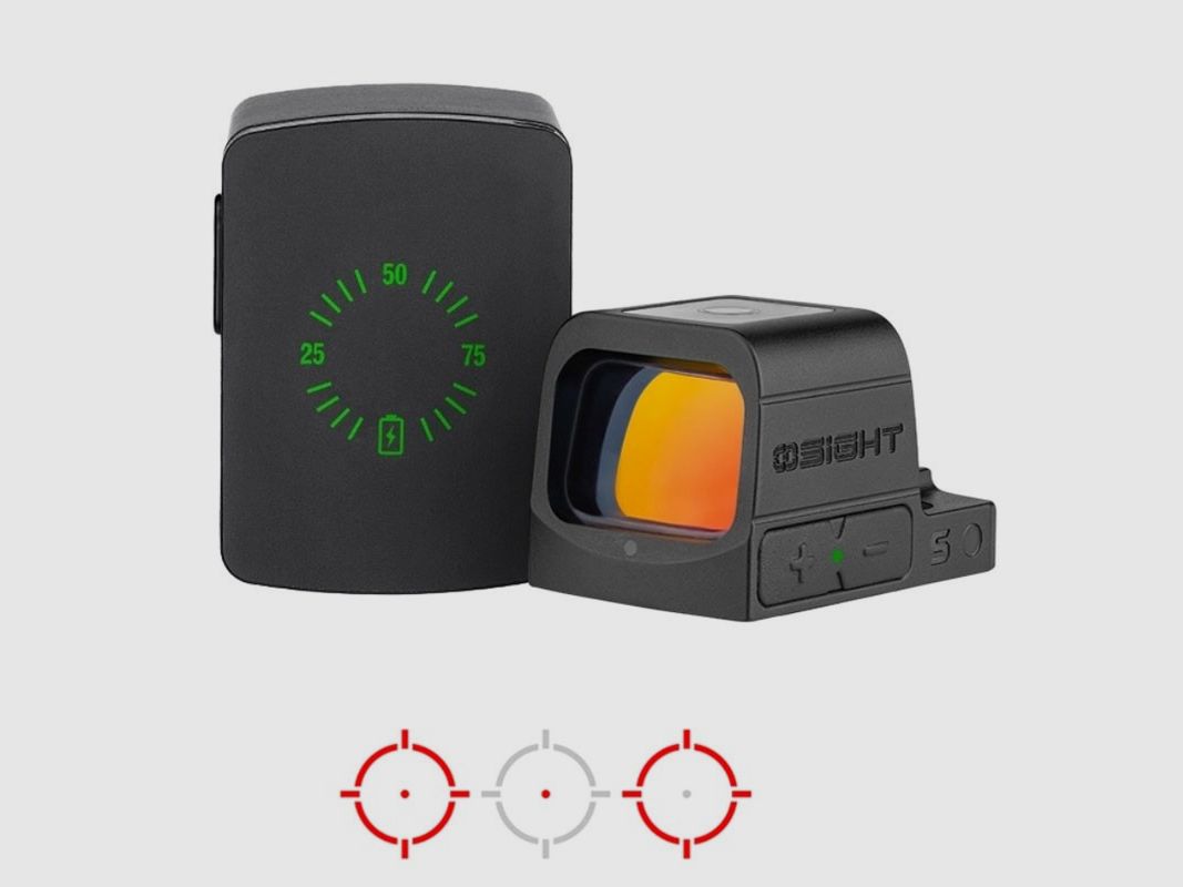 Mirino Rosso Compatto Multi-Reticolo Osight S, immagine 2 di 2