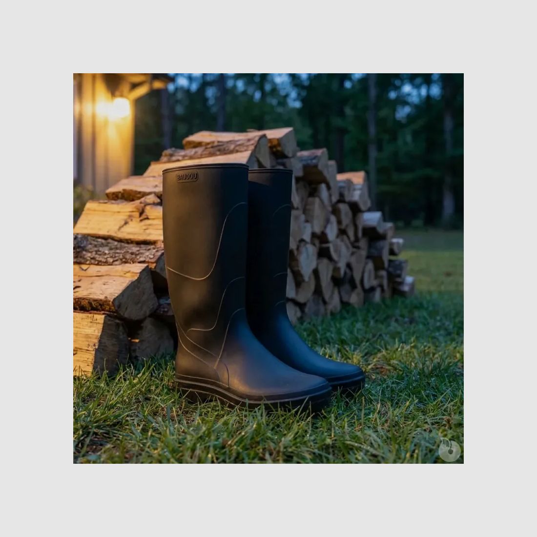 Botas Baudou Kraft de PVC negro reciclable del 36 al 47, imagen 6 de 15