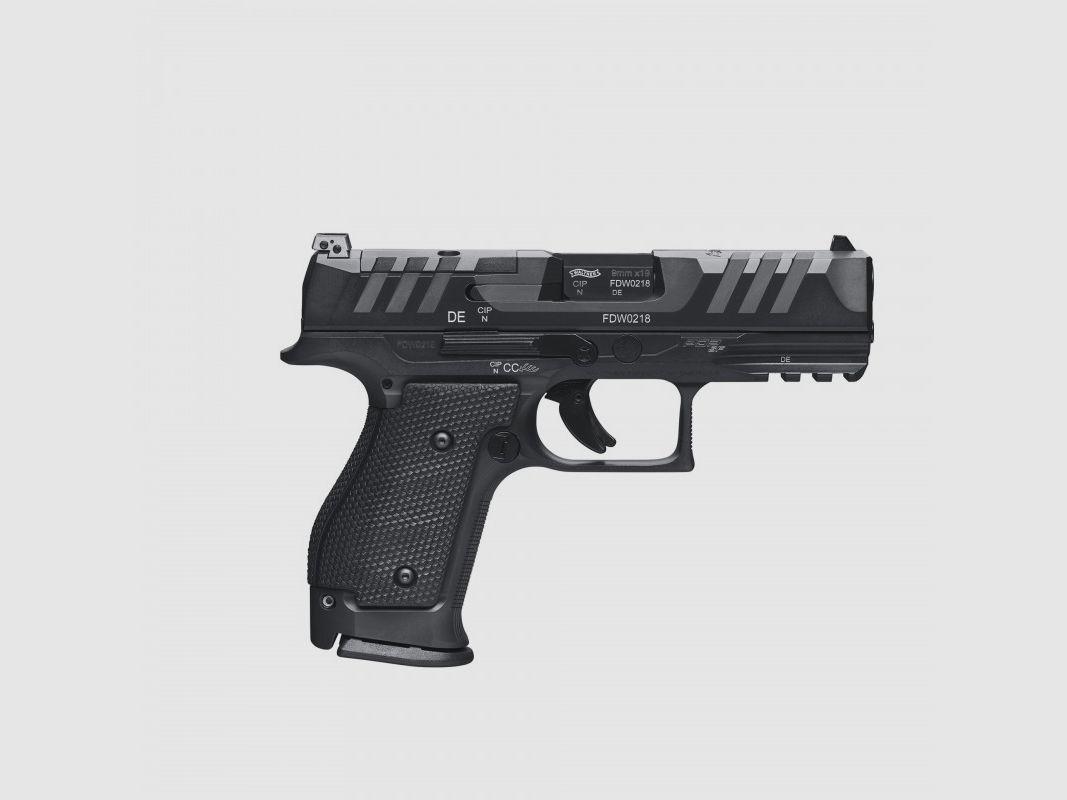 WALTHER PDP CADRE EN ACIER COMPACT 4" 9X19, image 1 sur 4