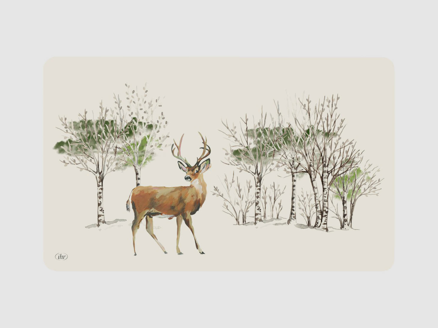 Fritzmann Frühstücksbrettchen Deer