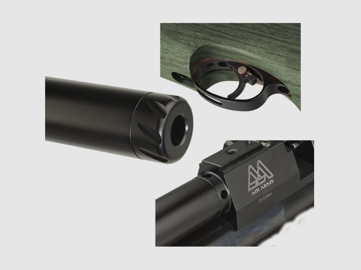 AIR ARMS Carabine S510 TC AMBI GROEN JAGER, afbeelding 4 van 4