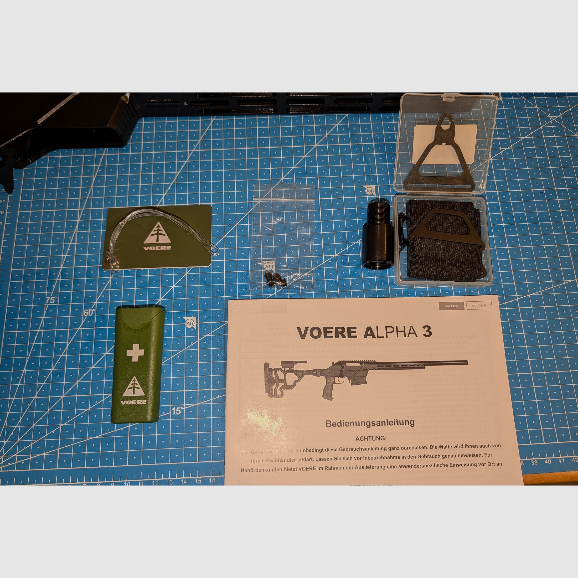 Voere Alpha 3 (.308 Win) | Carabine de précision à verrou avec crosse MDT & accessoires
