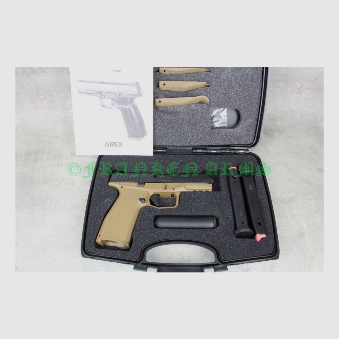 AREX Delta X Gen.2 OR 4" FDE Kal. 9mm Luger