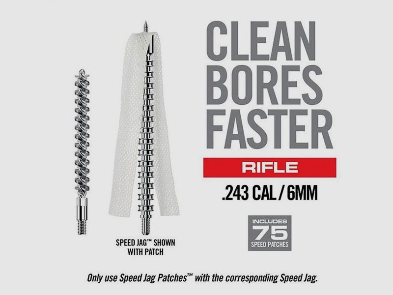 REAL AVID 6MM/243 KALIBER BORE-MAX SPEED CLEAN UPGRADE SET