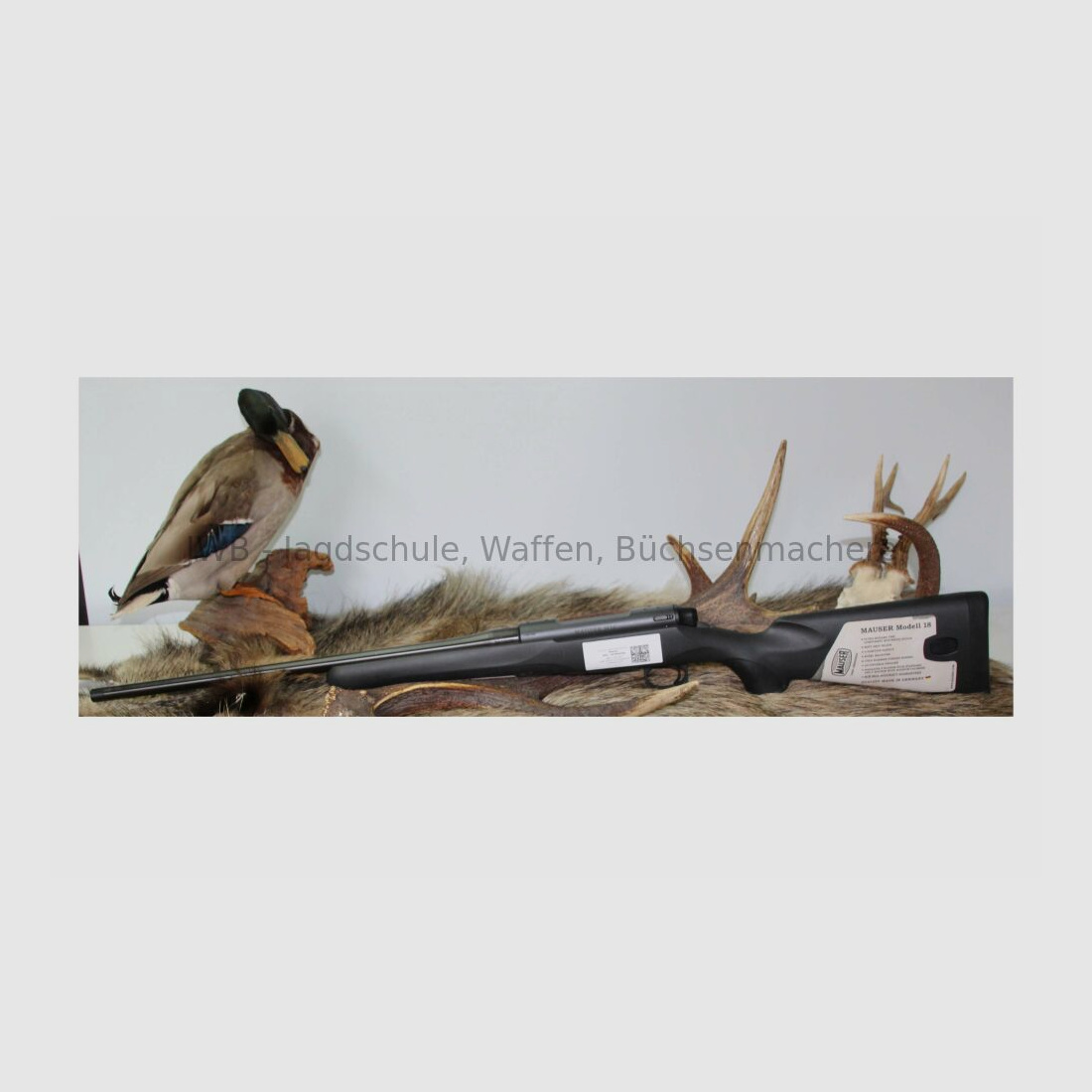 Mauser M18 Vorführwaffe ungeschossen und unmontiert mit Mündungsgewinde .30-06Spring