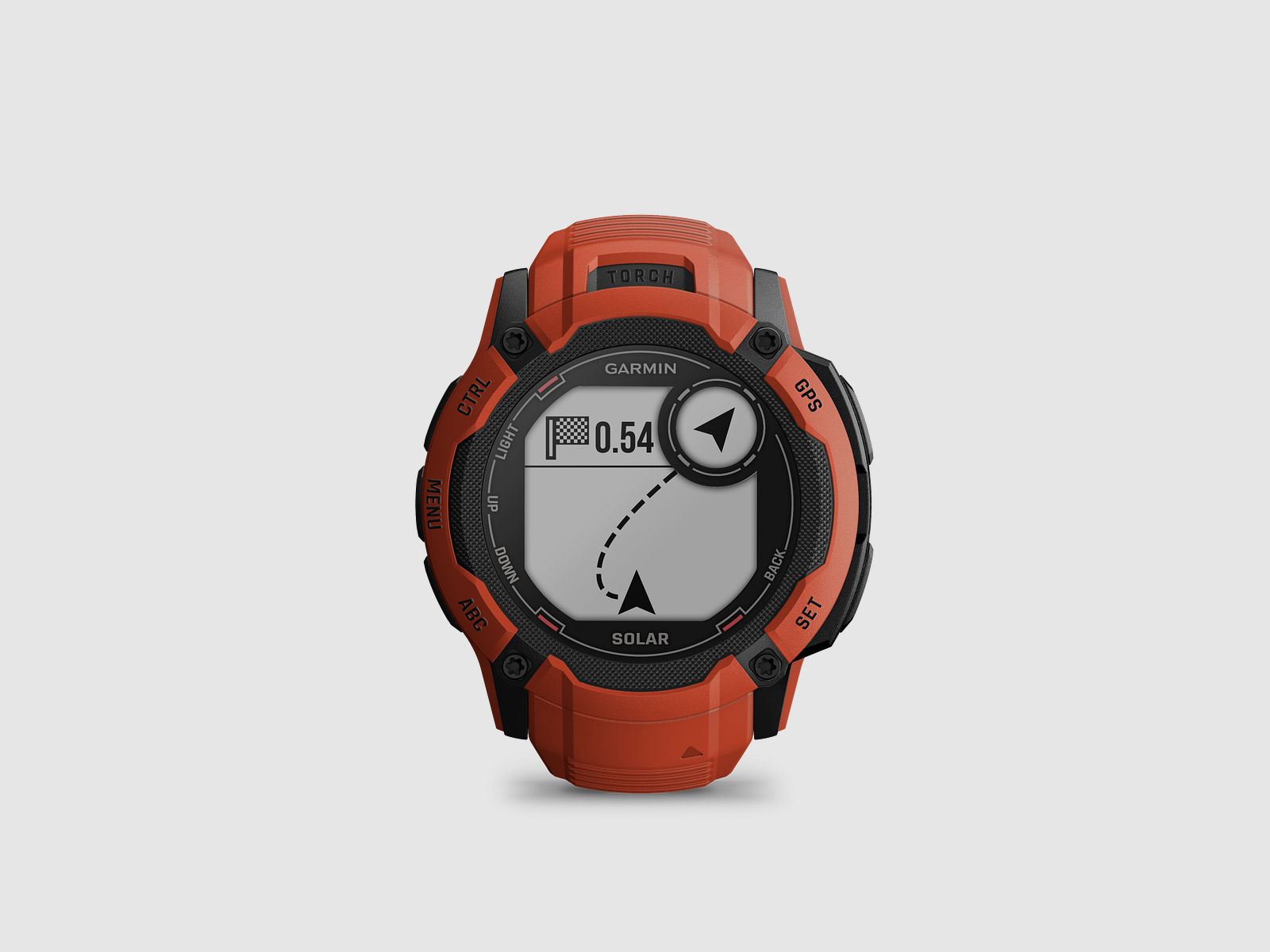 Garmin Instinct® 2X Solar, Rot