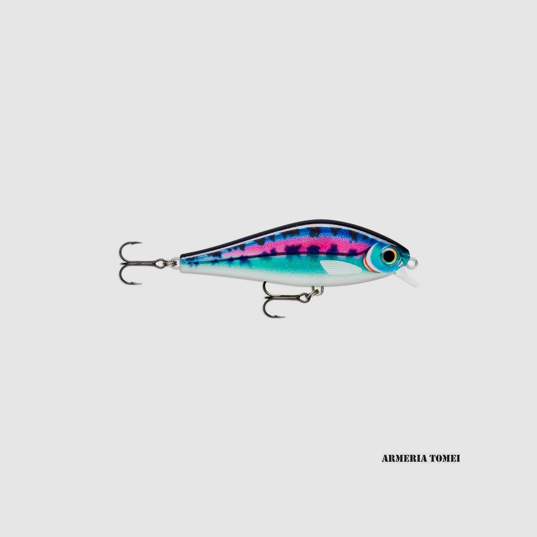 RAPALA – SUPER SHADOW RAP® PREDATOR BAIT SLOW SINKING 11cm 4-3/8″ 38g 1-3/8oz Mr. Sparkles