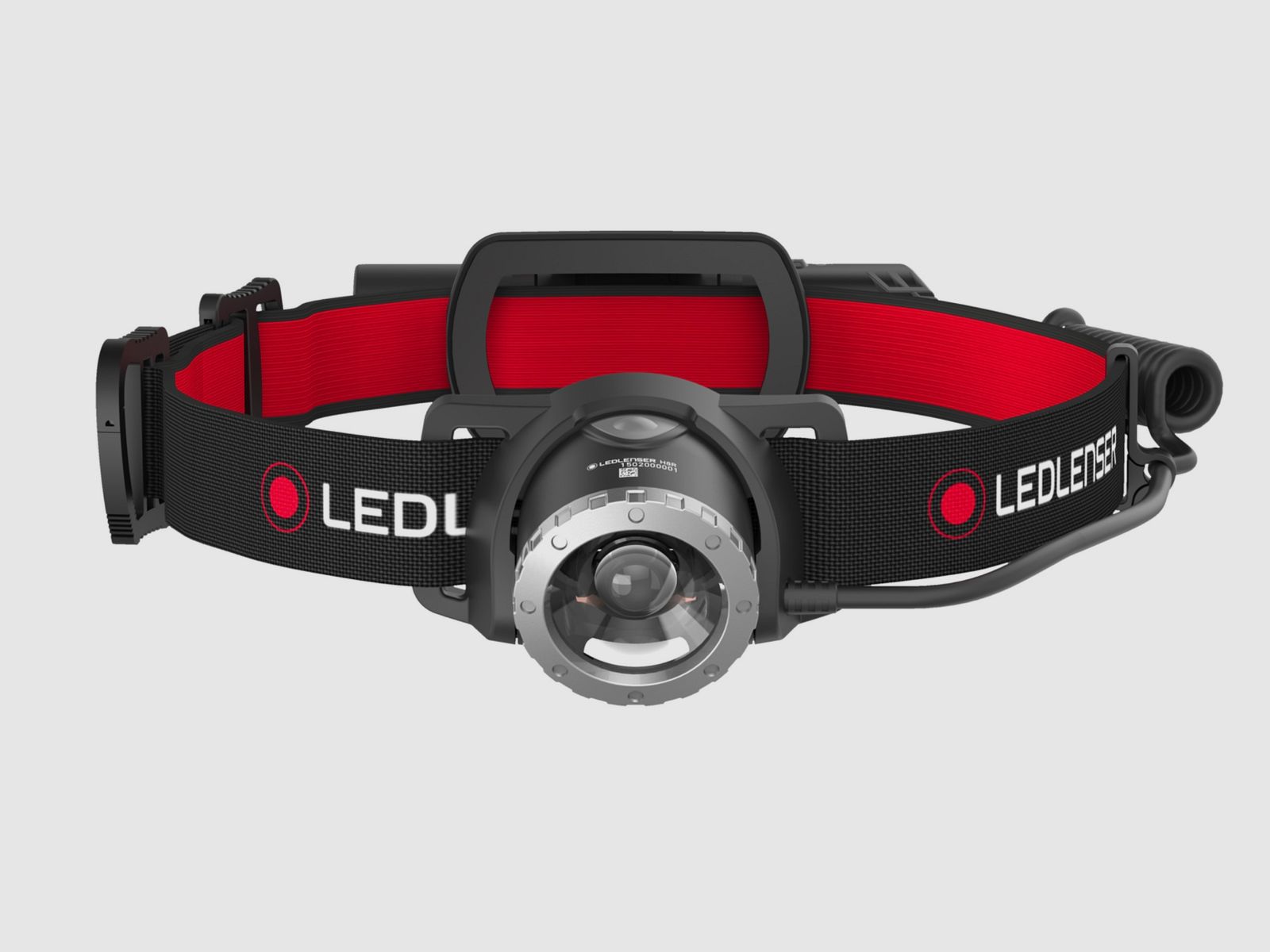 Ledlenser H8R lampada frontale ricaricabile impermeabile con set di filtri colorati fino a 600 lumen