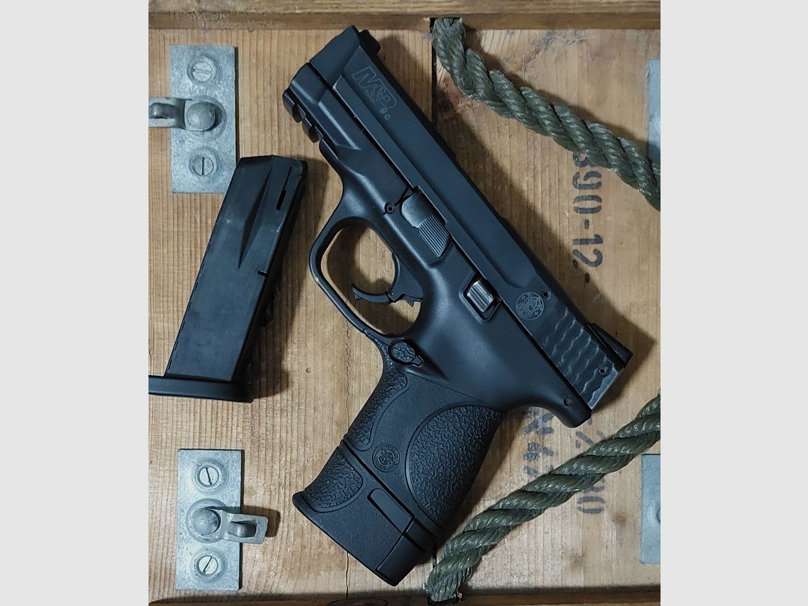 Smith&Wesson M&P9c 9 mm P.A.K (PTB 984) MP 9 MP9 MP9c blank firing