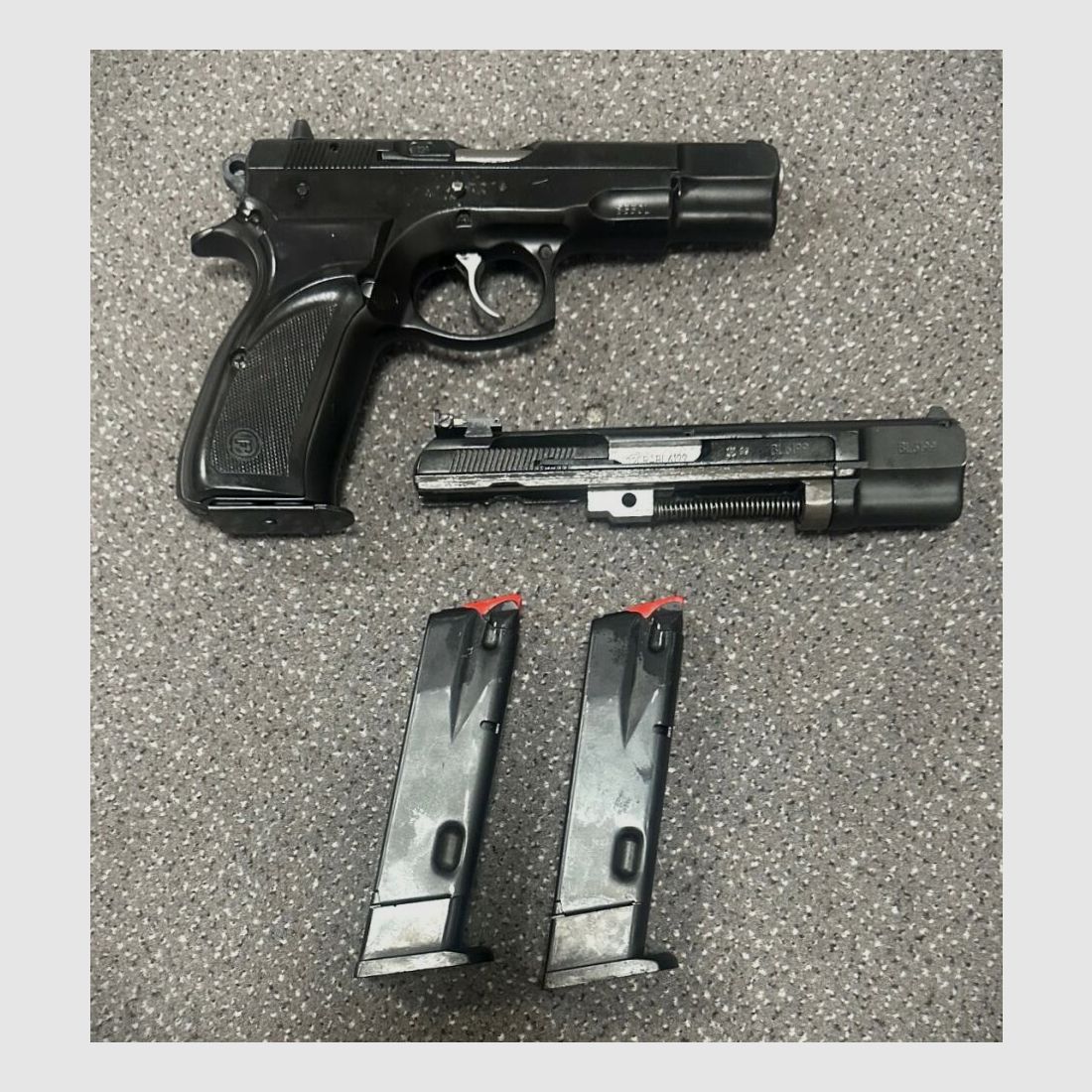 CZ CZ 75B + SYSTÈME D'ÉCHANGE KADET