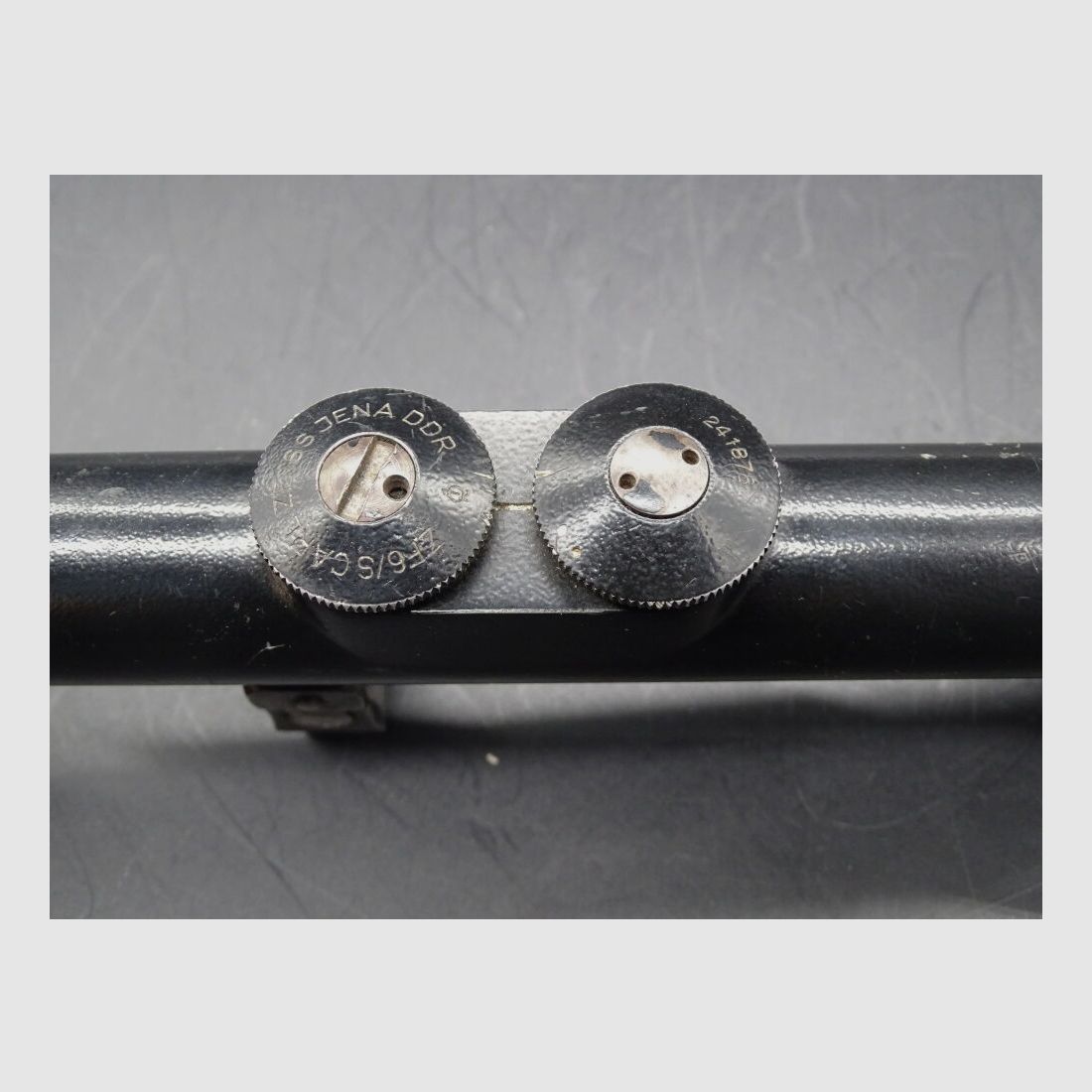 ZF Zeiss Jena ZF6 Obiettivo 6 Q1 Timbro SEM ZF 6